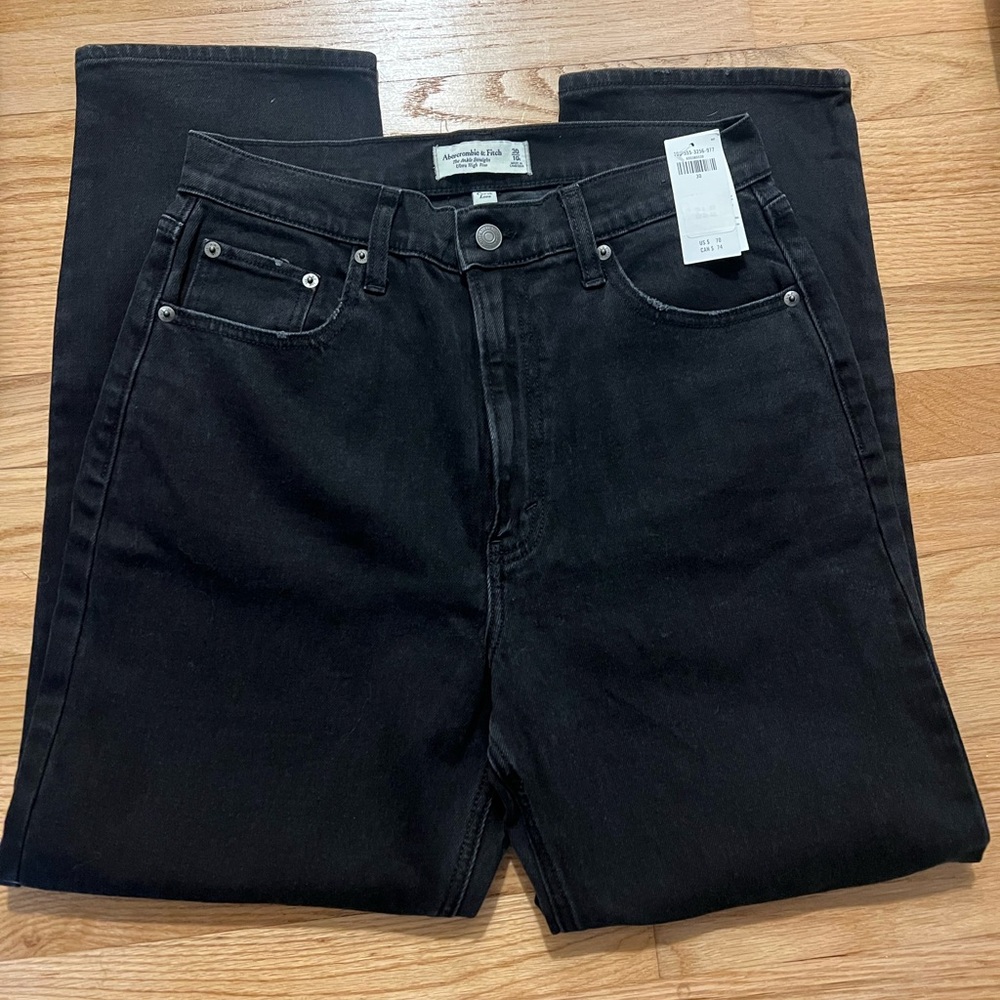 NWT A&F Curvy Love Jeans
